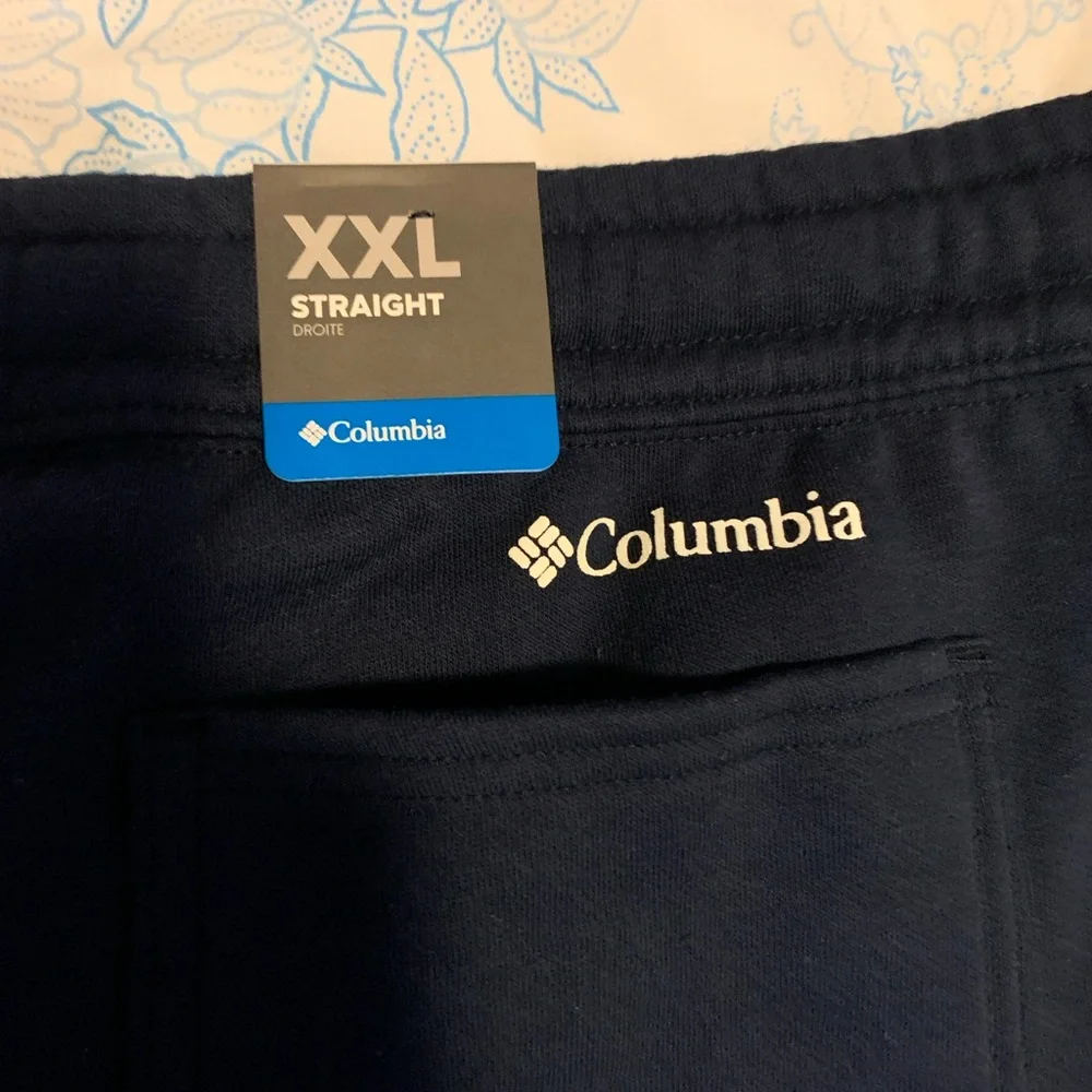 Columbia Men's Dark Blue Athletic Shorts - Picture 3 of 7